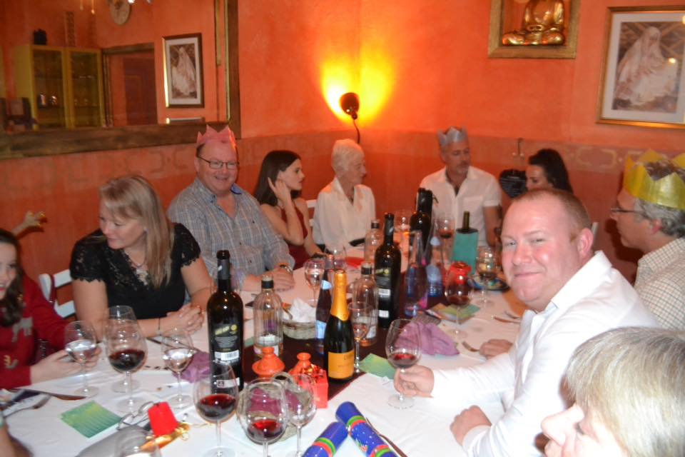 A ma Maison Restaurant Christmas Day Palma Mallorca 2015 (2)