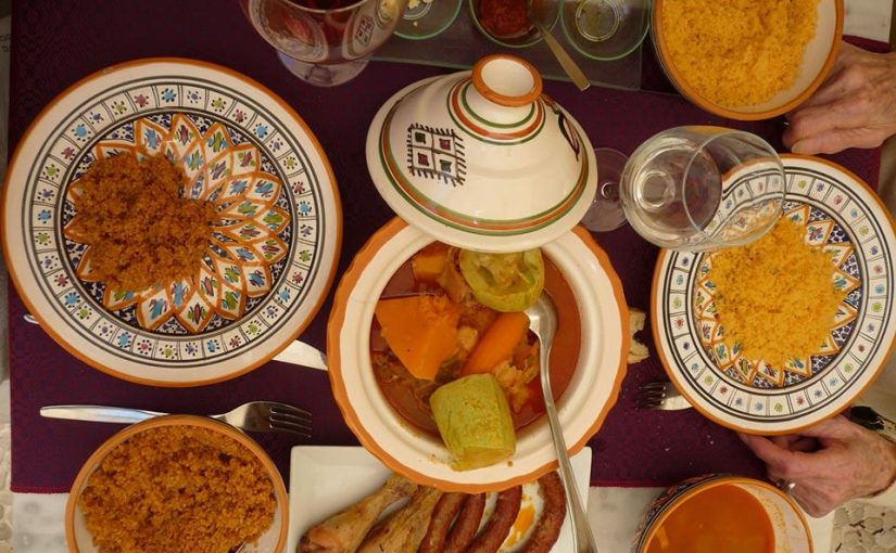Arabic vegetable fish or lamb couscous palma de mallorca